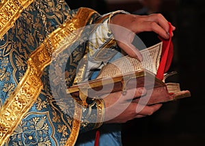 Orthodox priest photo