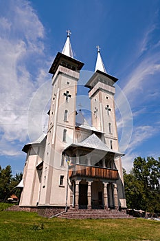 Orthodox Romanian church in Breb village, Maramures
