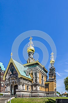 Orthodox russian chappel Darmstadt