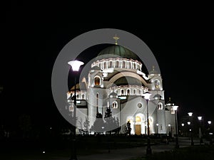 Orthodox temple in Belgrade