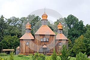 Orthodox wooden church