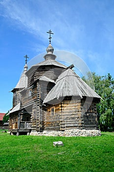 Orthodox wooden church Suzdal