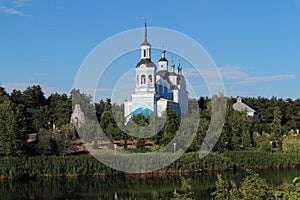 Orthodoxy Christian Church on the riverside