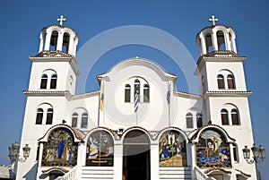 Orthodoxy church in Paralia, Greece