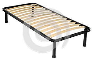 Orthopaedic net on a single bed frame