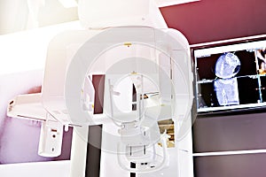 Orthopantomograph with cephalostat and 3D tomograph photo