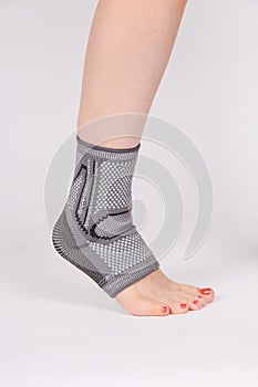 Orthopedic Ankle Brace. Medical Ankle Bandage. Medical Ankle Support Strap Adjustable Wrap Bandage Brace foot Pain