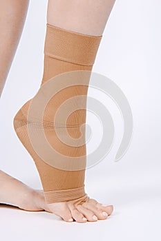 Orthopedic Ankle Brace. Medical Ankle Bandage. Medical Ankle Support Strap Adjustable Wrap Bandage Brace foot Pain