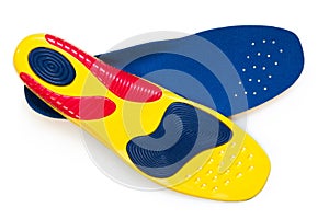 Orthopedic insoles for shoes