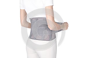 Orthopedic lumbar support corset products. Lumbar Support Belts.