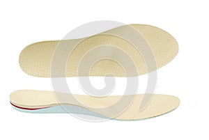 Orthopedic shoe insoles