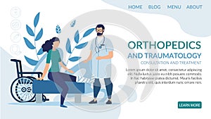Orthopedic and Traumatology Service Landing Page