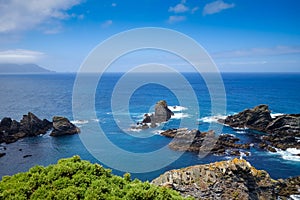 Ortigueira cliffs and atlantic ocean, Galicia, Spain