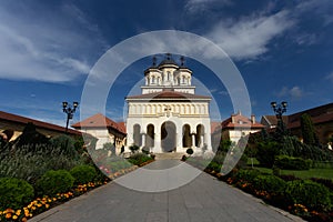 Ortodox church in Alba Iulia, Romania