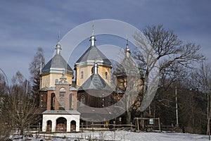 Ortodox church in Bystre photo