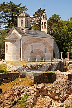 Ortodox church in Cetinje, Montenegro. photo