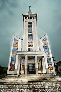 Ortodox church in Maramures , Romania