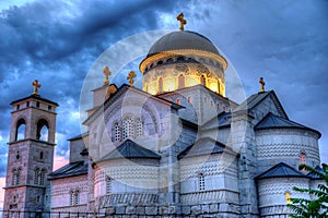 Ortodox church of the Resurrection of Christ in Podgorica Montenegro photo