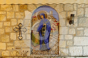 Ortodox church Sveta Petka mosaic