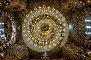 Ortodox inside church view