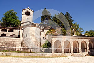 Ortodox monastery in Cetinje, Montenegro photo