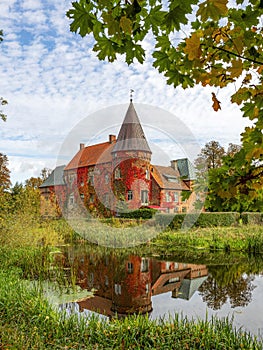 Ortofta Castle with Autumn Colours