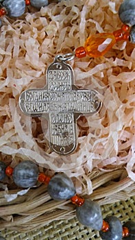 Ortxodox prayer rope  with metal cross