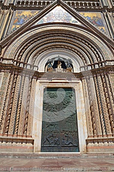Orvieto â€“ Duomo, beautiful Cathedral in Orvieto, Umbria,