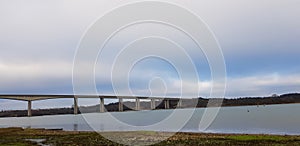 The Orwell bridge The Orwell bridge over the river Orwell