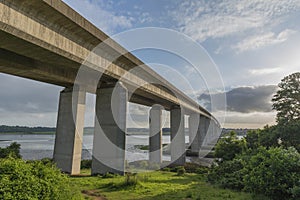 Orwell Bridge in Suffolk