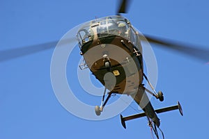 Oryx helicopter overhead