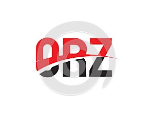 ORZ Letter Initial Logo Design Vector Illustration photo