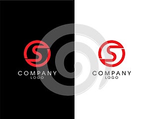 OS, SO Initial letter logotype company name design. vector logo for business and company identity