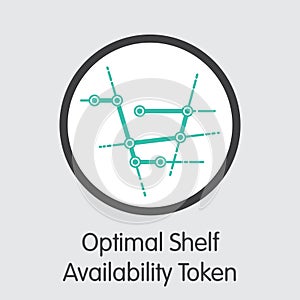 OSA - Optimal Shelf Availability Token - The Coin Icon.
