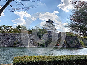 Osaka Castle from afar