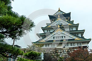 The Osaka Castle