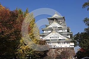 Osaka Castle in Japan