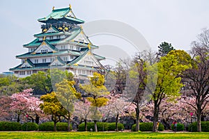 Osaka Castle, Japan photo