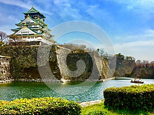 Osaka castle photo