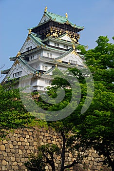 Osaka castle keep