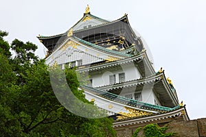 Osaka Castle in Osaka,Japan