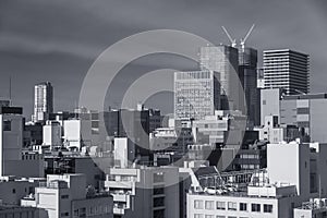 Osaka City skyline, Japan