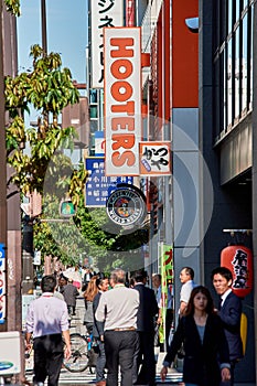 Hooters restaurant in Osaka, Japan