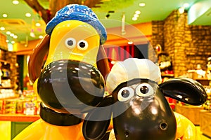 Bitzer and Shaun figure