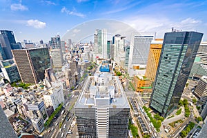 Osaka, Japan Umeda district cityscape photo