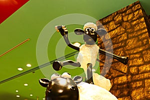 Shaun the Sheep figure