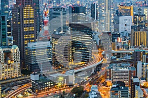 Osaka Skyline Kansai , Japan photo