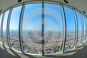 Osaka skyline Observatory