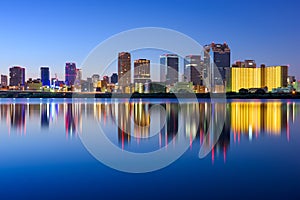 Osaka on the Yodogawa River