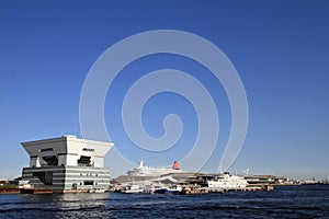 Osanbashi pier in Yokohama